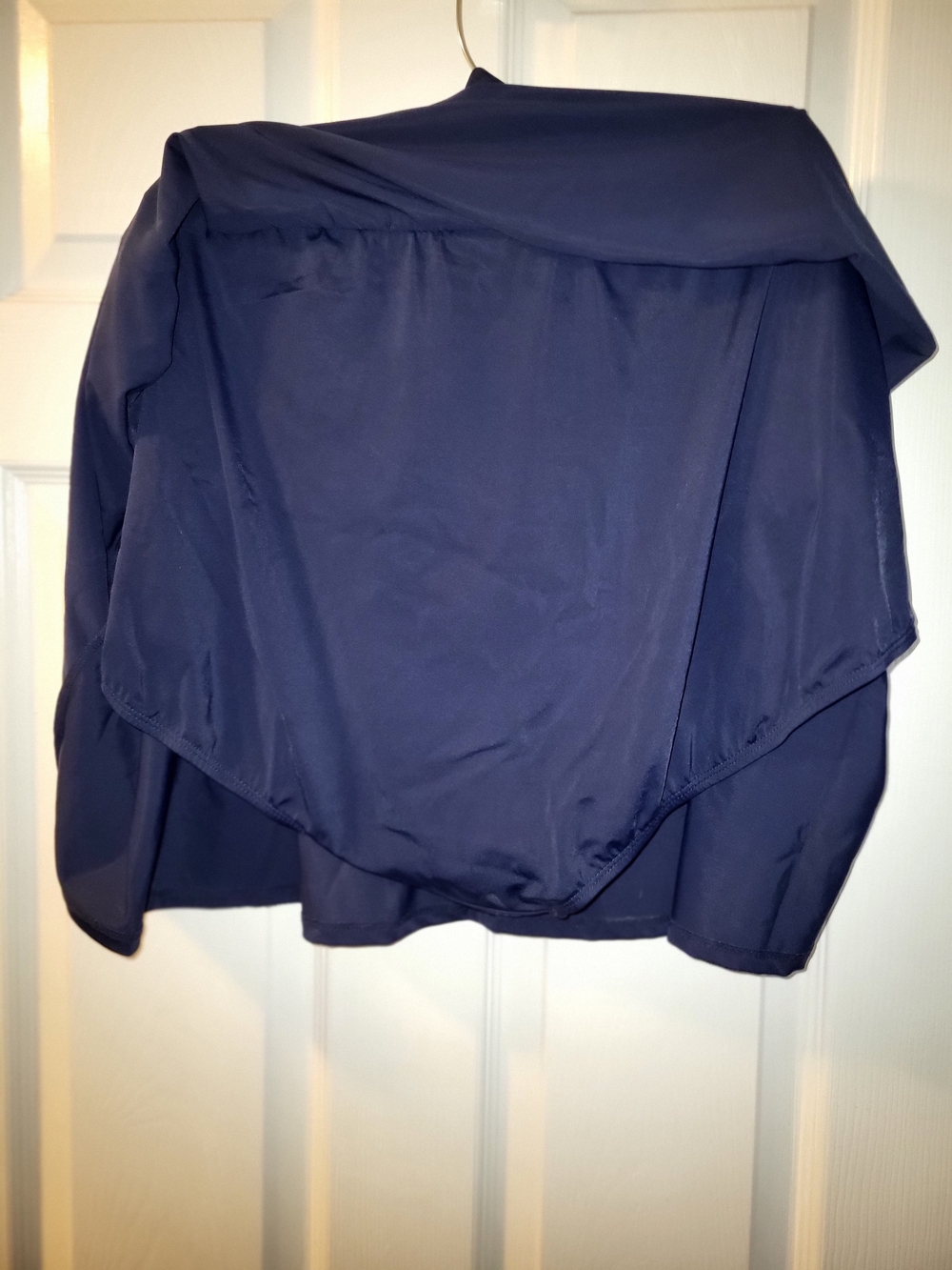Women's ROAMANS Slightly Used Navy Blue Elastic Waist Swimskirt - Picture 6 of 6
